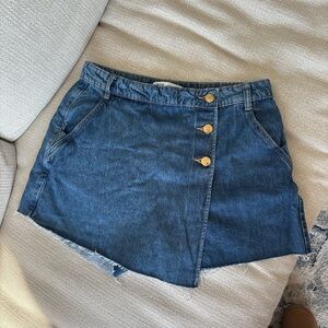 Zara Mini Denim Skort